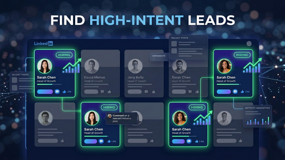 How to Find High-Intent Leads on LinkedIn (The Signals Everyone Else Misses)